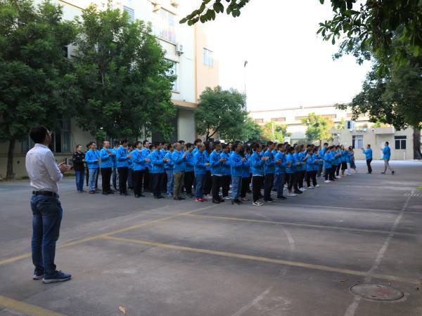 達森燈光整隊列隊環(huán)節(jié)