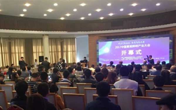 達森燈光出席2017中國景觀照明產(chǎn)業(yè)大會并作主題演講