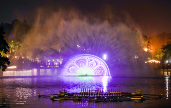 江門3D噴泉投影燈光秀