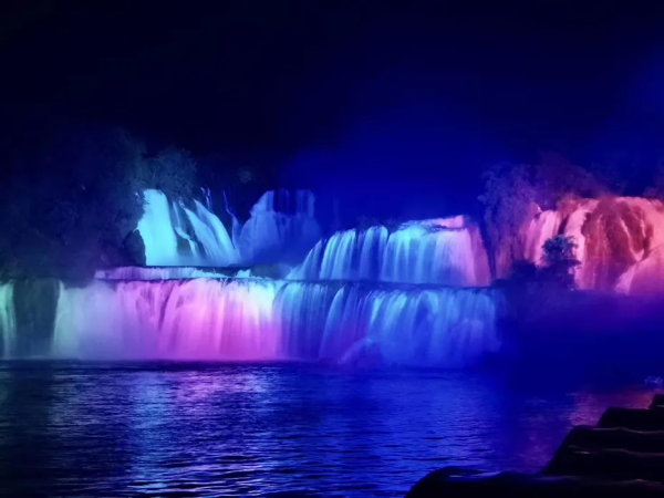 達森燈光-德天美景